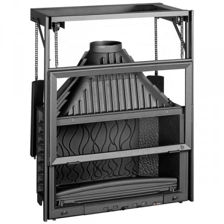 Wkład kominkowy INVICTA 900 GRANDE VISION drzwi podnoszone ref. 6890-44 