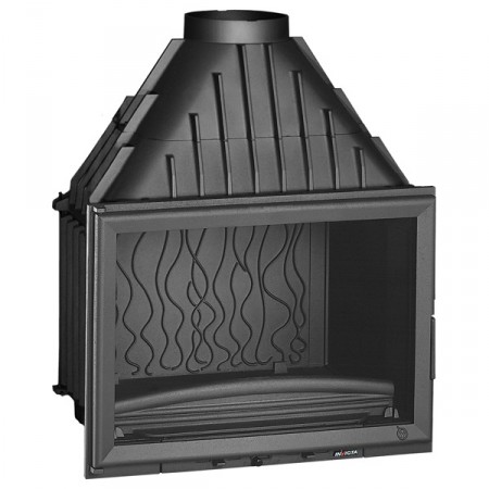 Wkład kominkowy INVICTA 700 PANORAMA drzwi podnoszone ref. 6877-44 