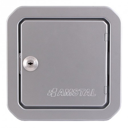 Drzwiczki rewizyjne 140x140mm kolor: srebrny