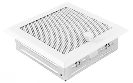 Kratka kominkowa 16x16cm biała