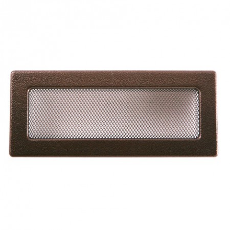 Kratka kominkowa STANDARD 11x25cm stara miedź  
