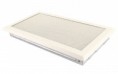 Kratka kominkowa 16x32cm krem brokatowy
