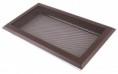 Kratka kominkowa 16x32cm brąz brokatowy