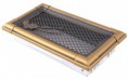 Kratka kominkowa RETRO 10x20cm złota patyna  
