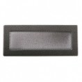Kratka kominkowa STANDARD 11x25cm stare srebro  