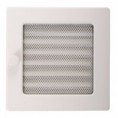 Kratka kominkowa STANDARD 17x17cm z żaluzją biała  