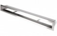 Kratka kominkowa OTWARTA 80x6cm inox